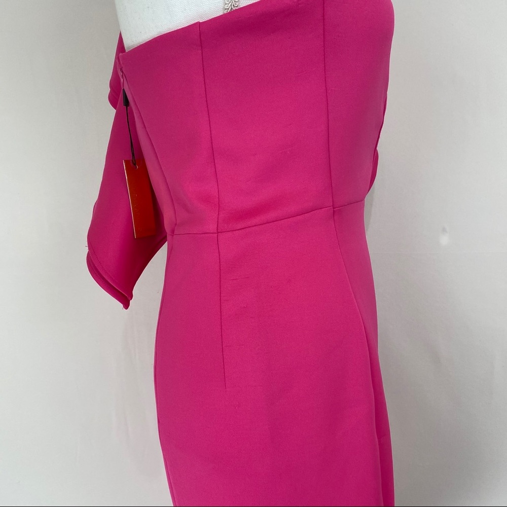 Alexia Admor Adriana One-Shoulder Ruffle Bodycon - Picture 6 of 6